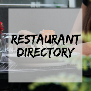 restaurant directory icon with photo of food